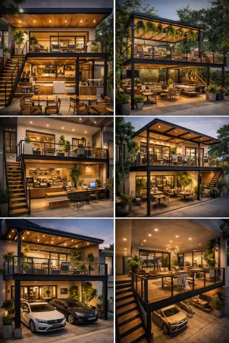 Mezannine Cafe Modern di Buah Batu